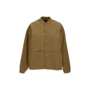 Jejia Tailored Button-Down Shirt In Soft Beige - NWT